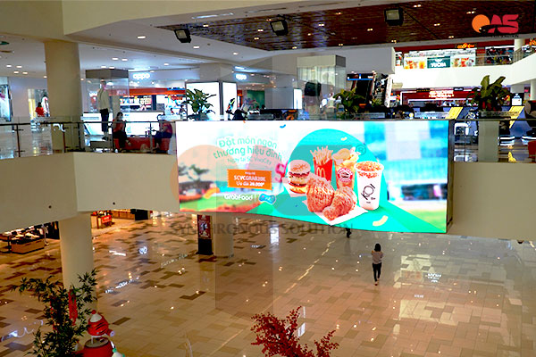 Ứng dụng GrabFood rực rỡ và đầy thu hút giữa trung tâm Shoppign Malls