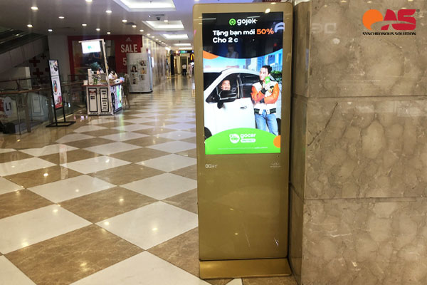 Màn hình LCD tại khu vực hành lang