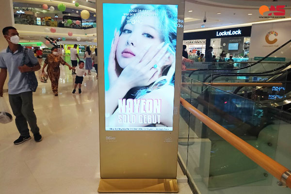 quảng cáo LCD tại Crescent Mall