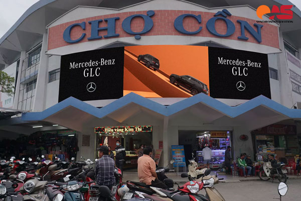 ưu thế nổi bật của màn hình LED quảng cáo tại chợ Cồn Đà Nẵng