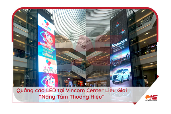 Màn hình LED quảng cáo ngoài trời, trong nhà tại Vincom Metropolis, Hà Nội