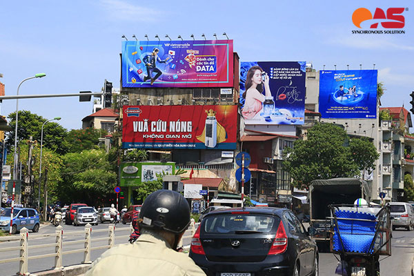 quảng cáo ngoài trời tại Hà Nội